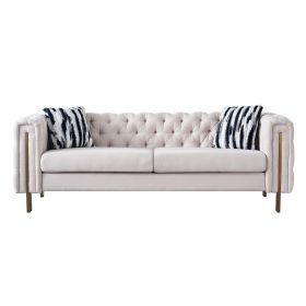 Modern Linen sofa BEIGE color