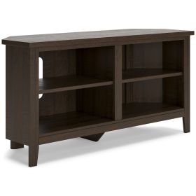 Ashley Camiburg Warm Brown Casual Corner TV Stand W283-46