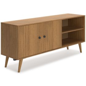 Ashley Thadamere Brown Contemporary TV Stand W060-58