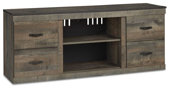 Ashley Trinell Brown Casual 60" TV Stand EW0446-268