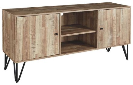 Ashley Gerdanet 60" Natural Contemporary TV Stand W320-48