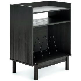 Ashley Brymont Dark Gray Contemporary Turntable Accent Console EA1011-120