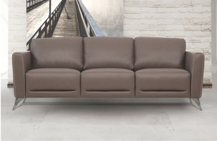 Malaga Sofa; Taupe Leather 55000