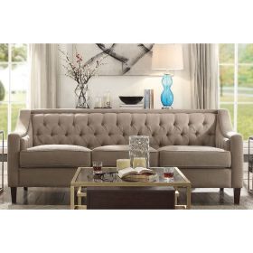 Suzanne Sofa in Beige Fabric 54010