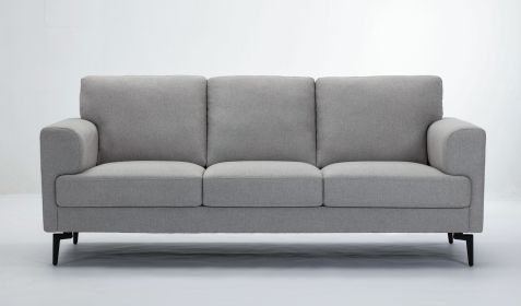 Kyrene Sofa; Light Gray Linen 56925