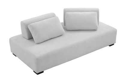 Morden Sofa Minimalist Modular Sofa Sofadaybed Ideal for living; family; bedroom; and guest spaces Beige