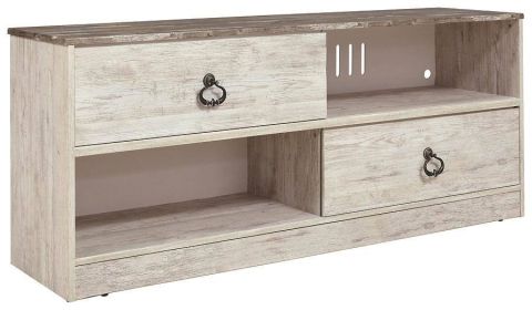 Ashley Willowton 59" Whitewash Casual TV Stand EW0267-468