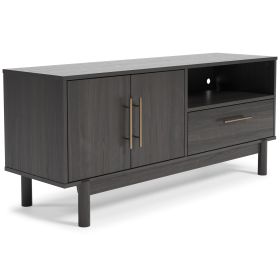 Ashley Brymont 59" Dark Gray Contemporary TV Stand EW1011-268