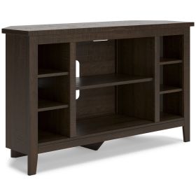 Ashley Camiburg Warm Brown Casual Corner TV Stand W283-67