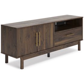 Ashley Calverson 59" Mocha Contemporary TV Stand EW3660-268