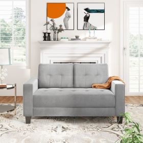 Orisfur. Comfortable Loveseat Modern Sofa Couch for Home Living Room (2-seat)