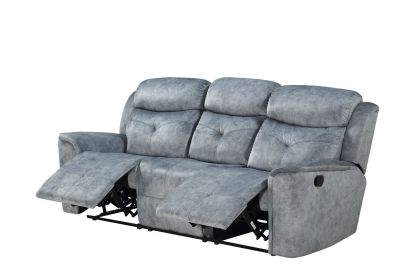 Mariana Sofa (Motion); Silver Gray Fabric