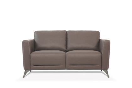 Malaga Loveseat; Taupe Leather YJ