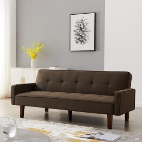 8170  Green Sofa Bed (Color: Brown)