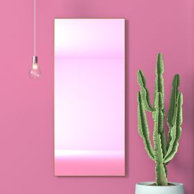 Full Length Wall Mirror (Color: Gold)